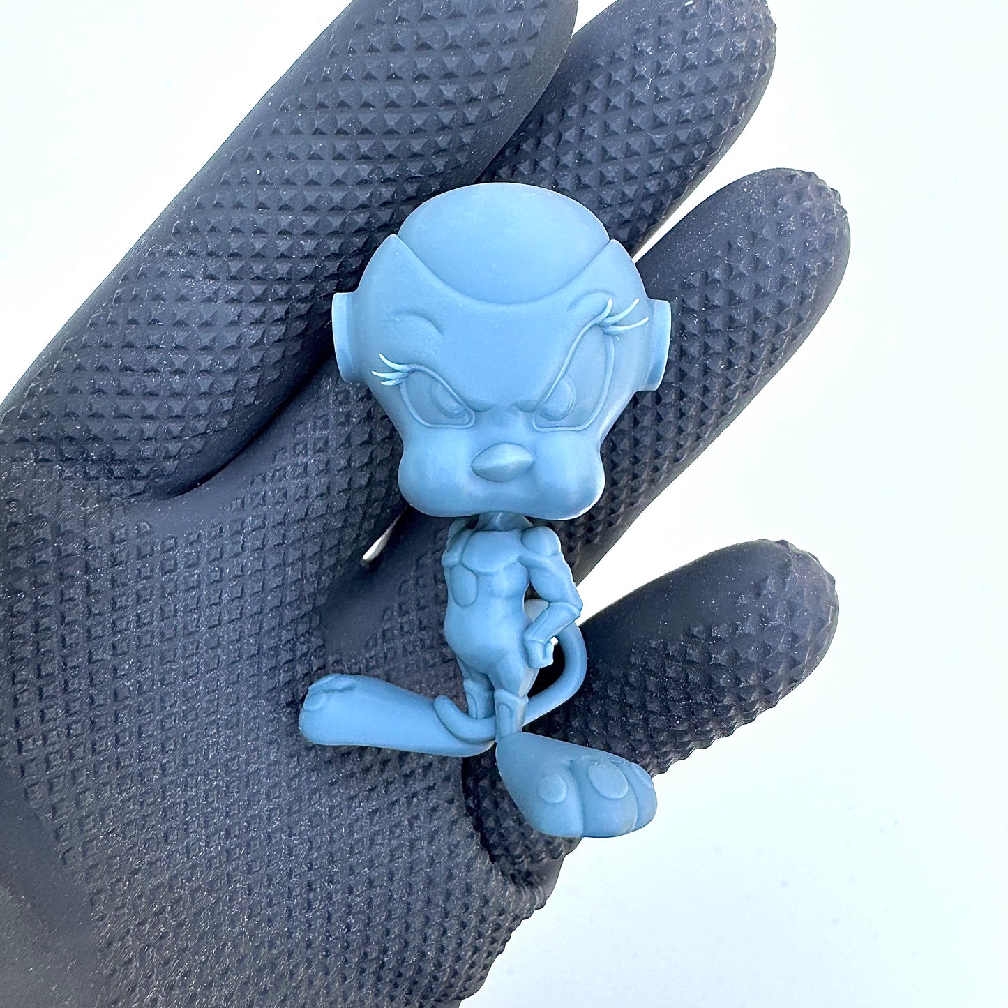 Looney Ball Z Crossover Resin Figures | DBZ x Looney Tunes Mashup | Nostalgic 3D Models | Fan Art Collectibles