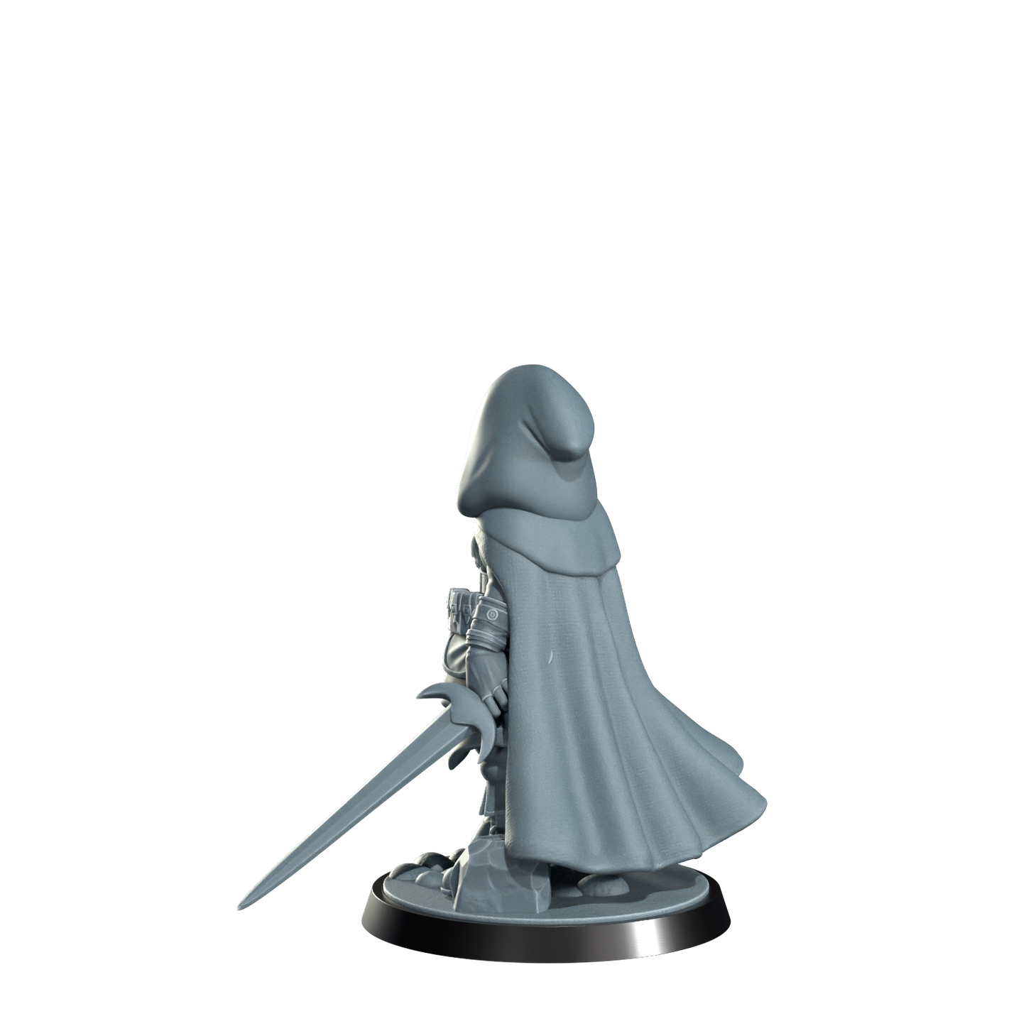 Ryn the Ghostwalker, Halfing Rogue | Dungeons and Damsels | Cosmondo | 28mm, 32mm, 75mm | Dungeons & Dragons | TTRPG | RPG | Resin