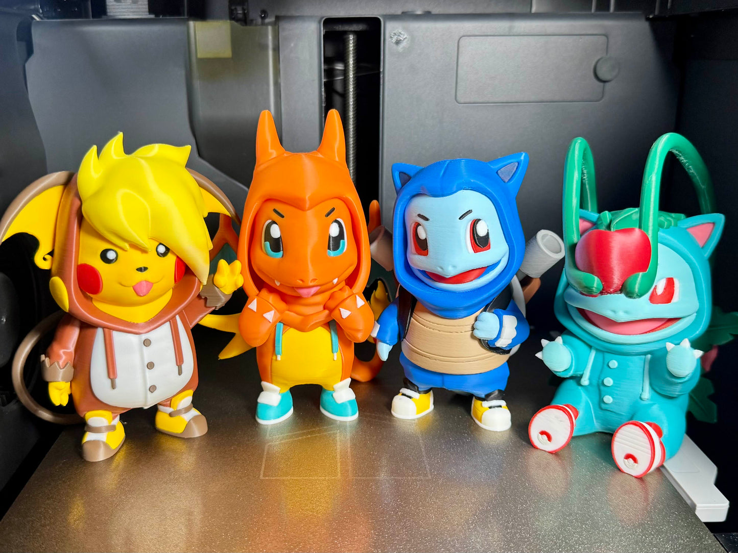 Young Pokémon in Onesies – 3D Printed Resin Figures – Cute Collectible Statues | Fan Art | Pokemon TCG | Resin Model | Nostalgic 3D Models