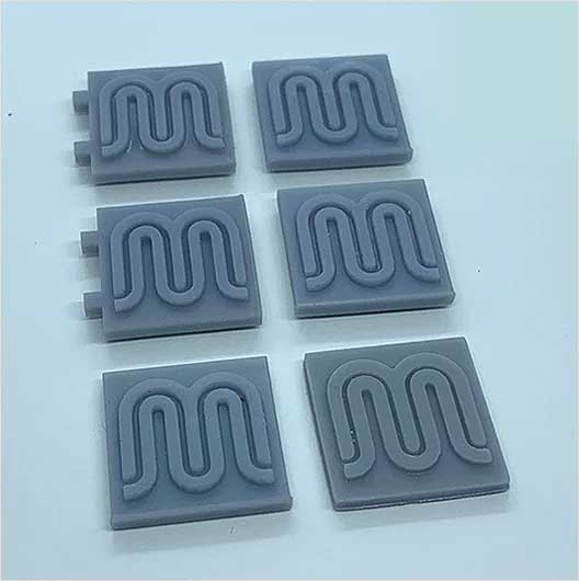 OO Scale Ready to Paint Transport For Greater Manchester Logo Pack (6 piece)