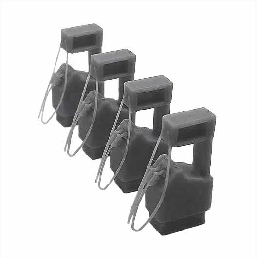 OO Scale Ready to Paint 1980s Petrol Pump (4 pack)
