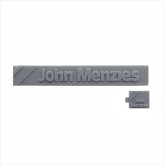 OO Scale Ready to Paint 1976 John Menzies Shop Sign Set (2 piece)