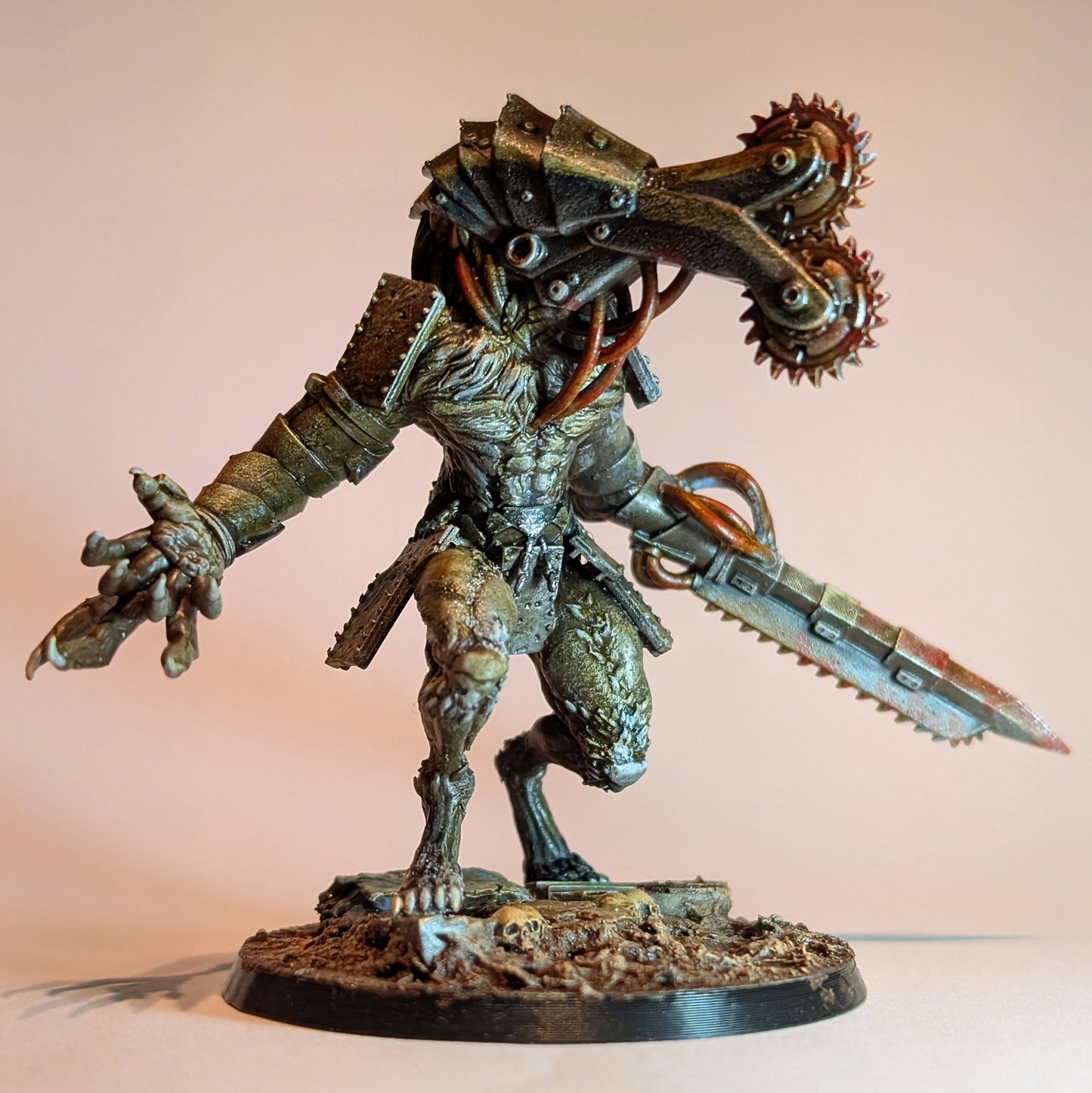 Sampaloc War Wolf | Trench Crusade | Papsikels Fantasy, Resin Miniature - Tabletop miniature - Fantasy Miniature - 28mm or 32mm