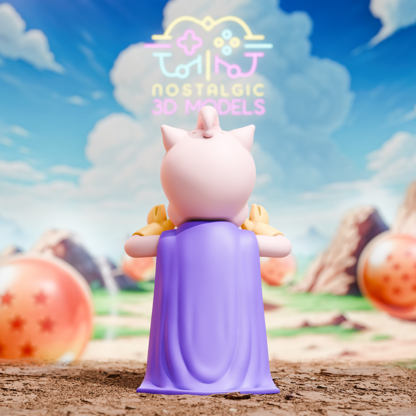 Looney Ball Z Crossover Resin Figures | DBZ x Looney Tunes Mashup | Nostalgic 3D Models | Fan Art Collectibles