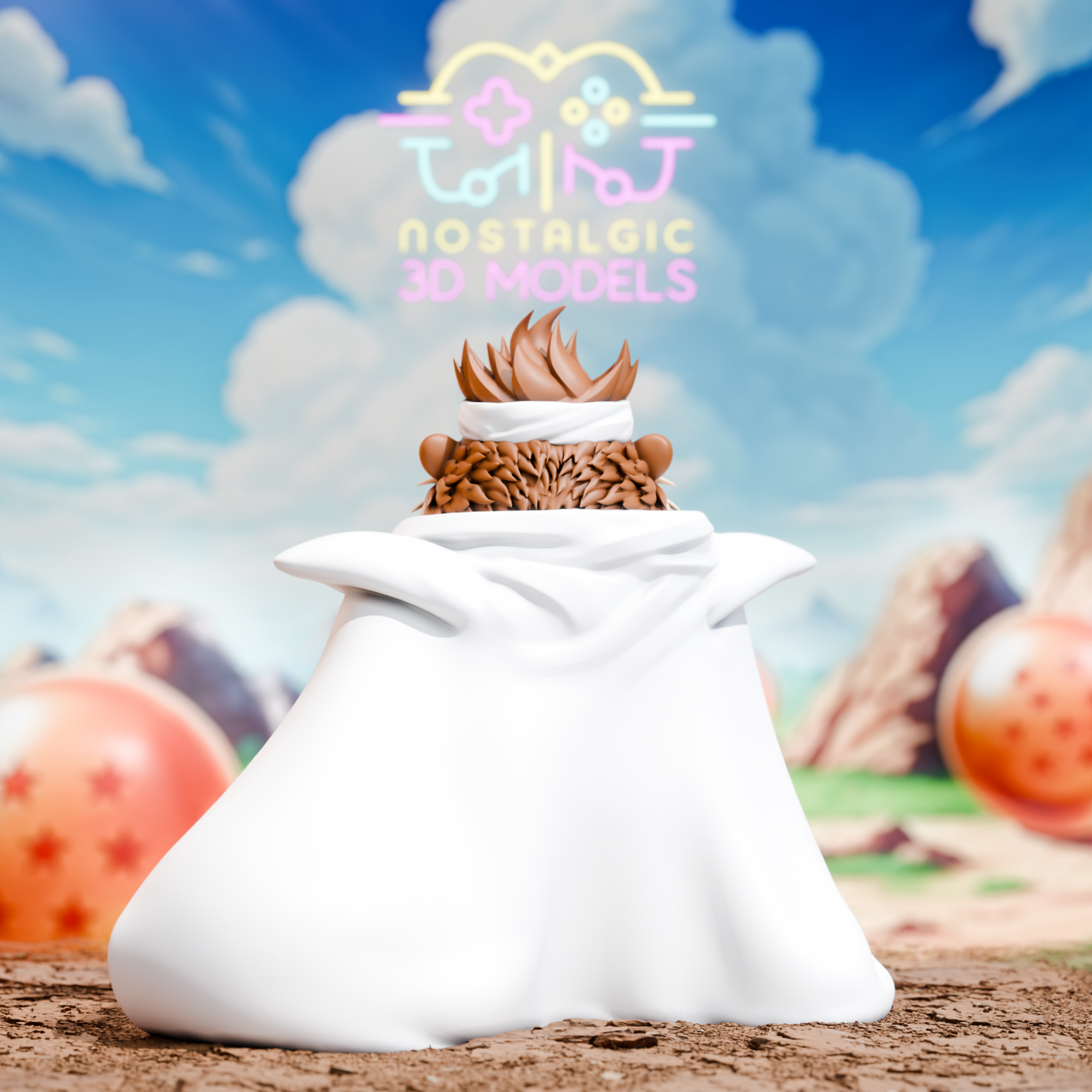 Looney Ball Z Crossover Resin Figures | DBZ x Looney Tunes Mashup | Nostalgic 3D Models | Fan Art Collectibles