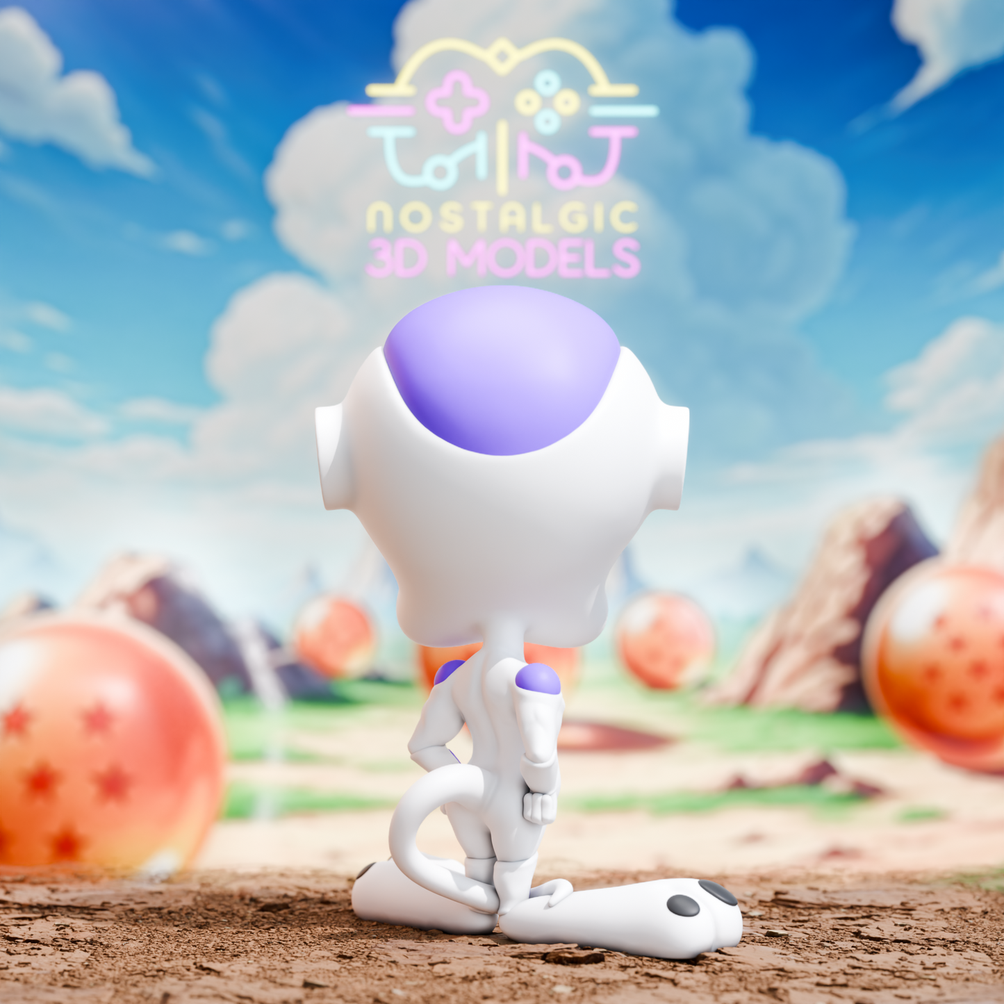 Looney Ball Z Crossover Resin Figures | DBZ x Looney Tunes Mashup | Nostalgic 3D Models | Fan Art Collectibles