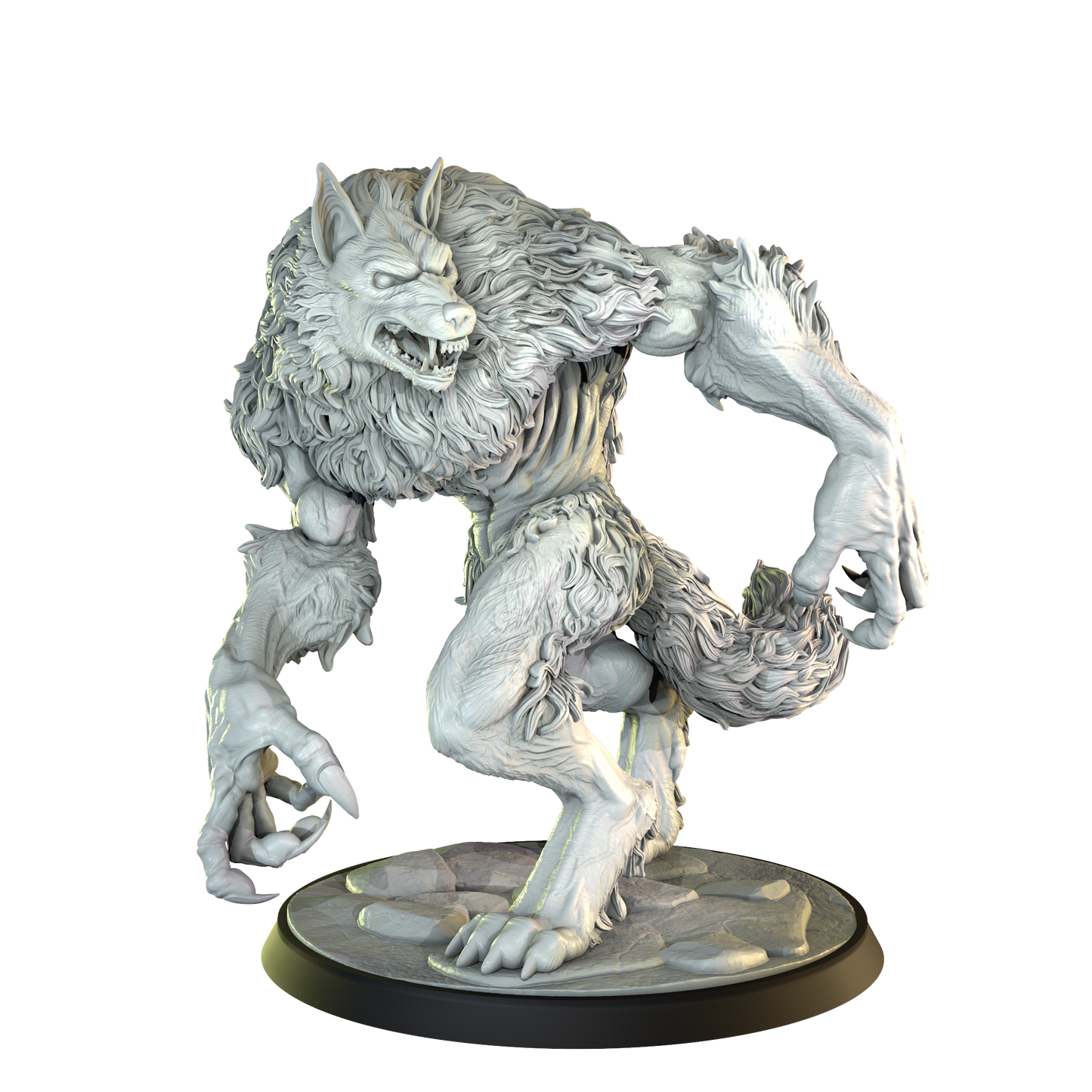 The Werewolf - 75mm Resin Figure, Cosmodo Minis, for RPG, TTRPG and Tabletop