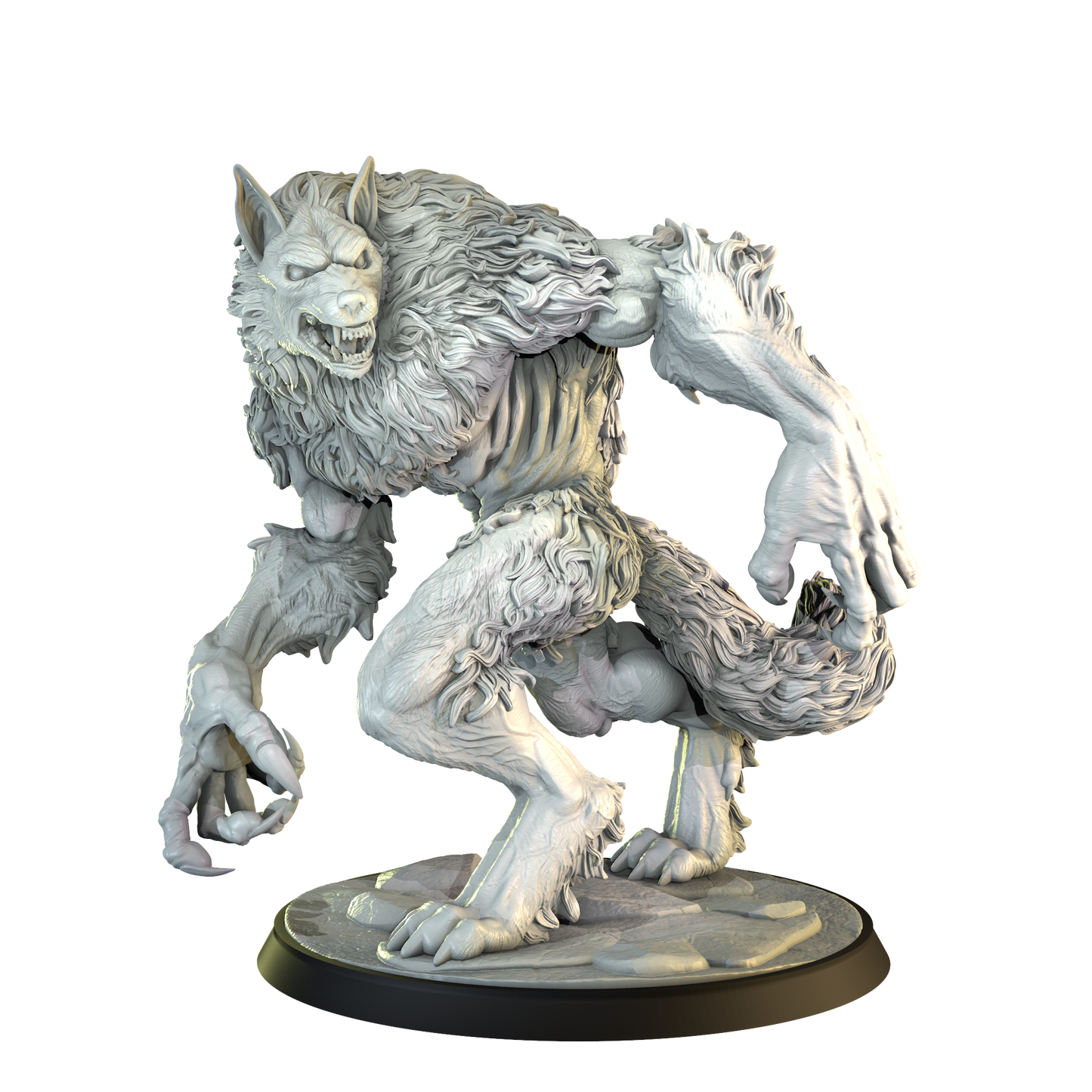 The Werewolf - 75mm Resin Figure, Cosmodo Minis, for RPG, TTRPG and Tabletop