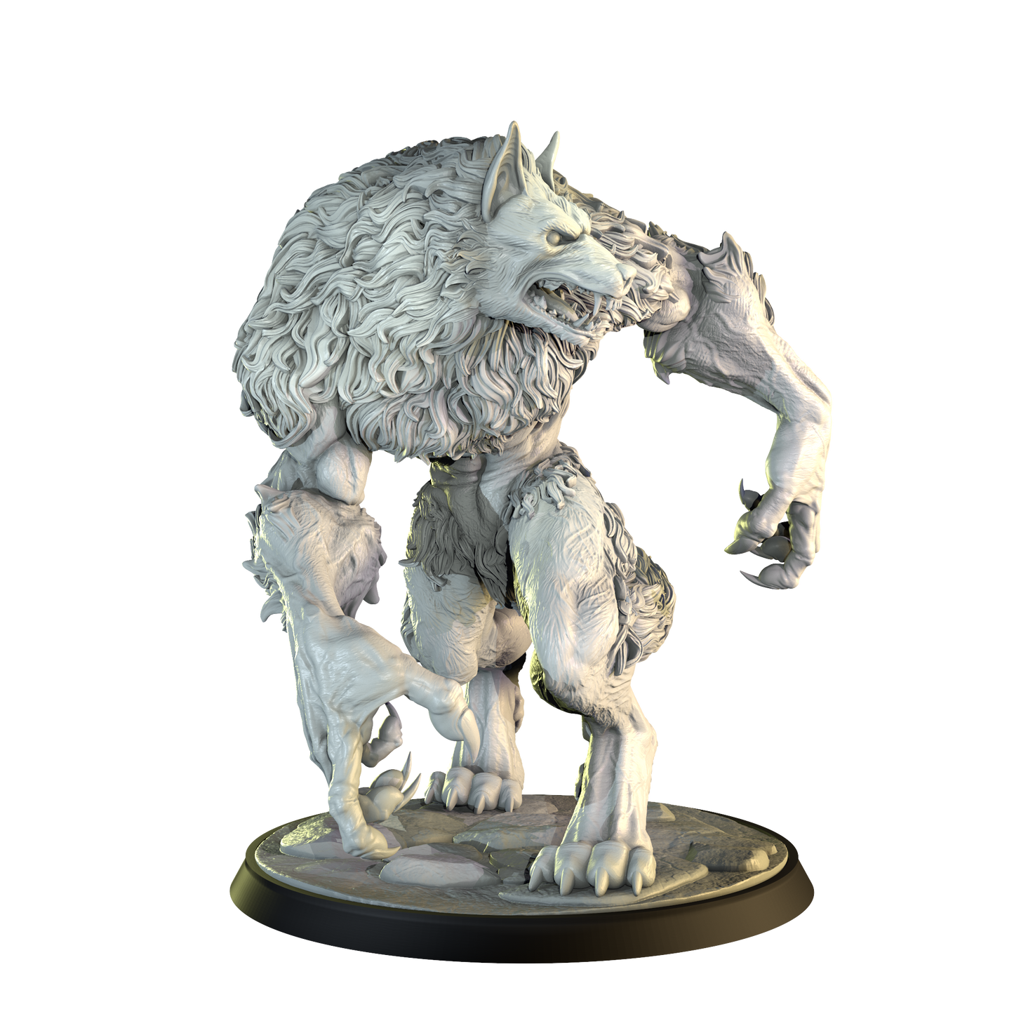 The Werewolf - 75mm Resin Figure, Cosmodo Minis, for RPG, TTRPG and Tabletop