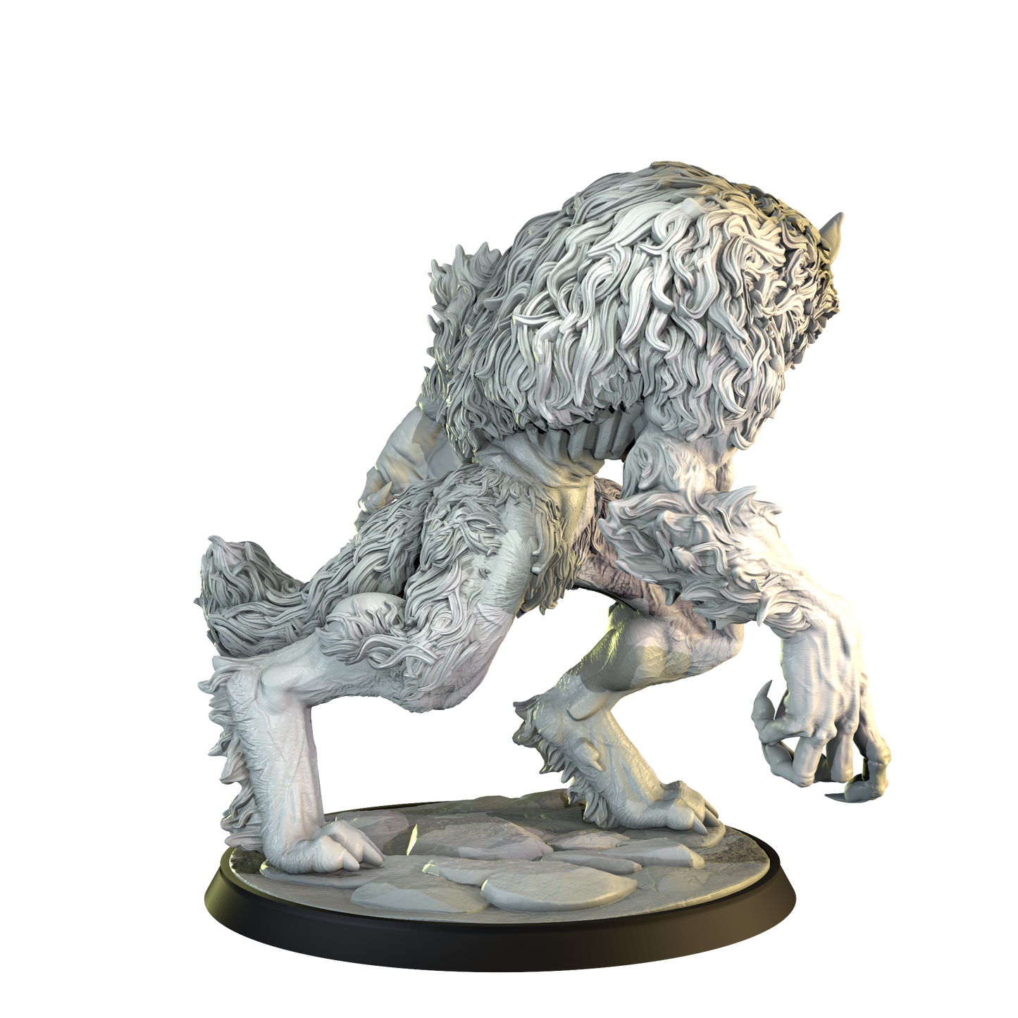 The Werewolf - 75mm Resin Figure, Cosmodo Minis, for RPG, TTRPG and Tabletop