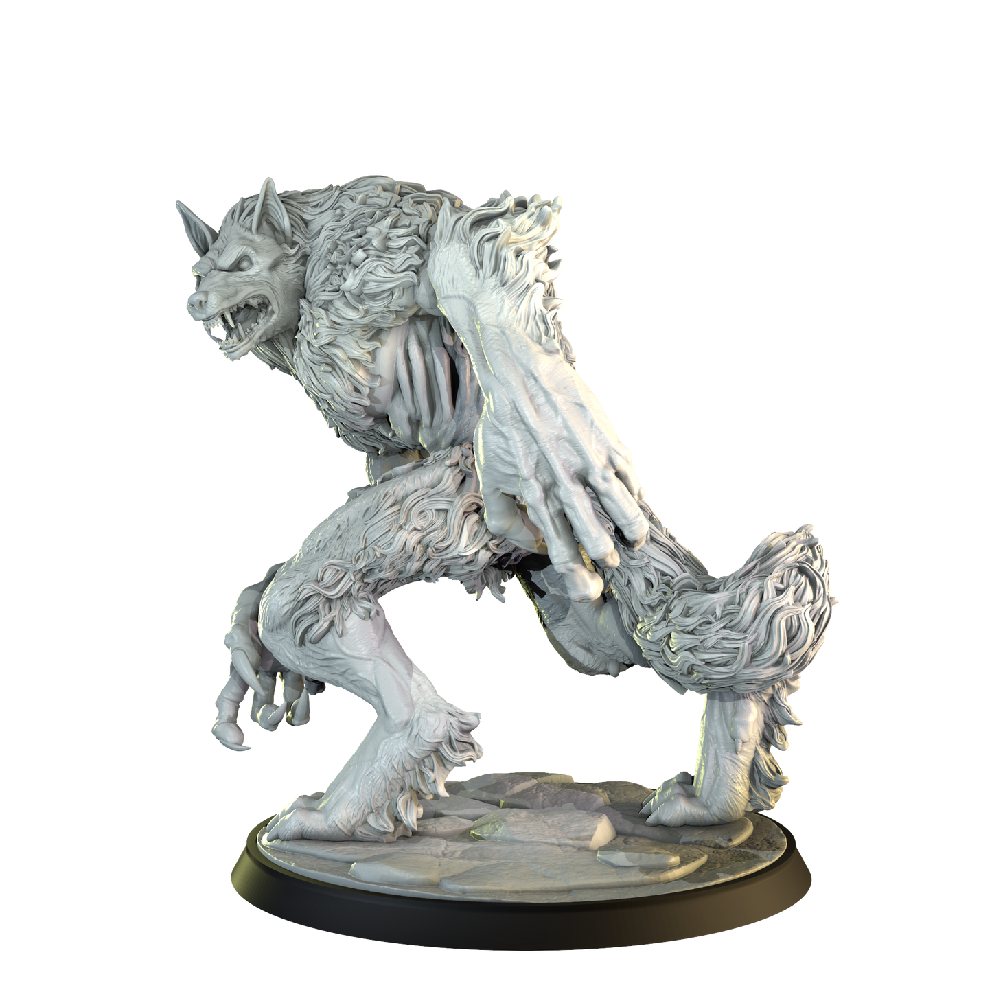 The Werewolf - 75mm Resin Figure, Cosmodo Minis, for RPG, TTRPG and Tabletop