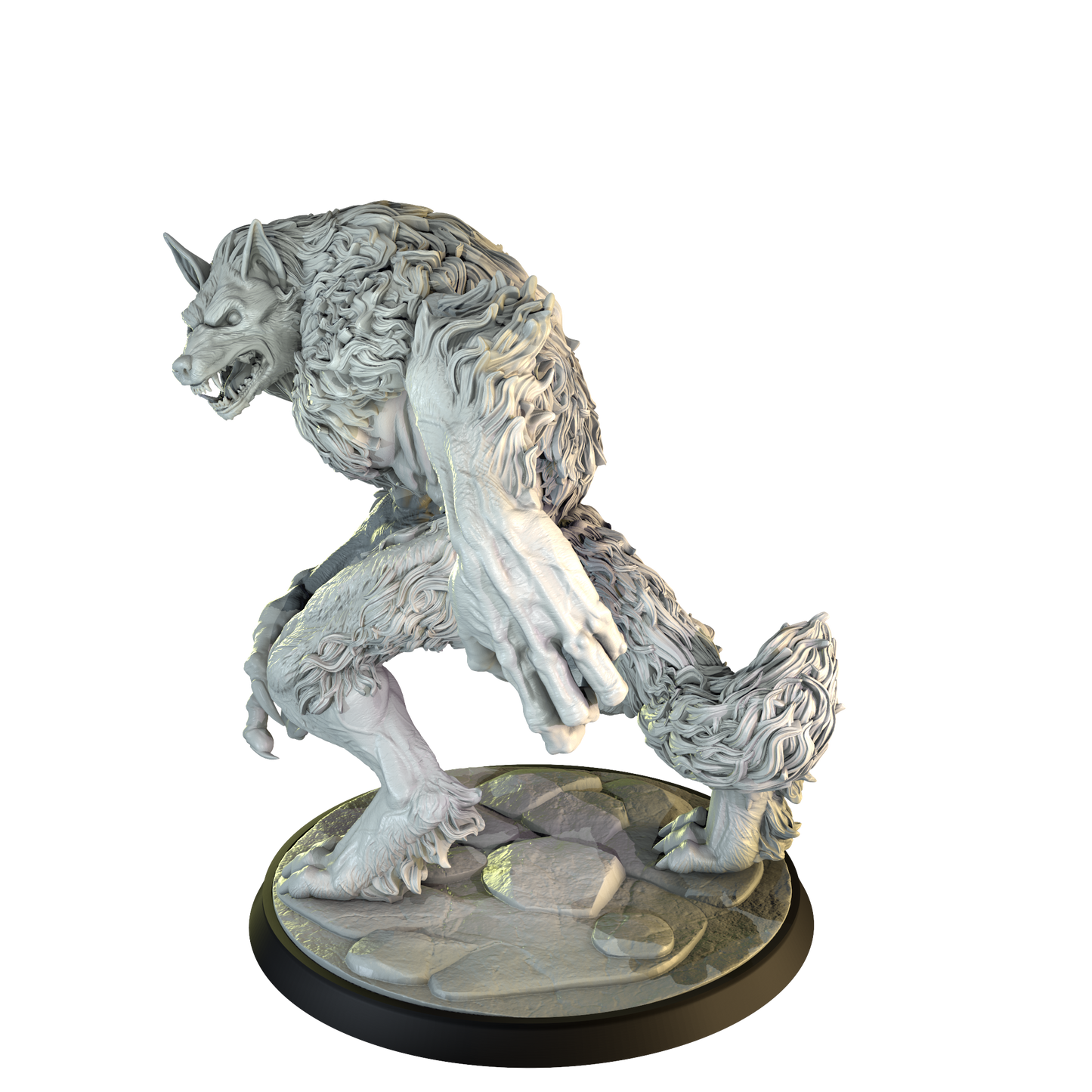 The Werewolf - 75mm Resin Figure, Cosmodo Minis, for RPG, TTRPG and Tabletop