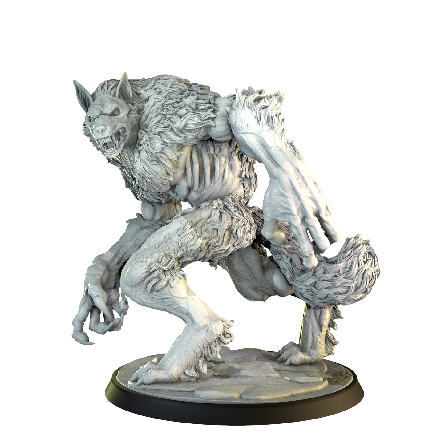 The Werewolf - 75mm Resin Figure, Cosmodo Minis, for RPG, TTRPG and Tabletop