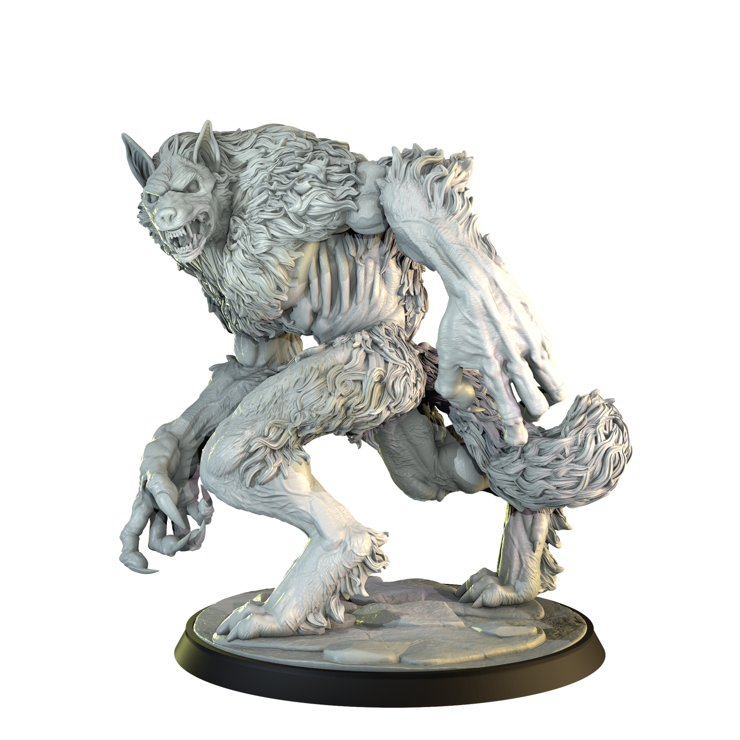 The Werewolf - 75mm Resin Figure, Cosmodo Minis, for RPG, TTRPG and Tabletop