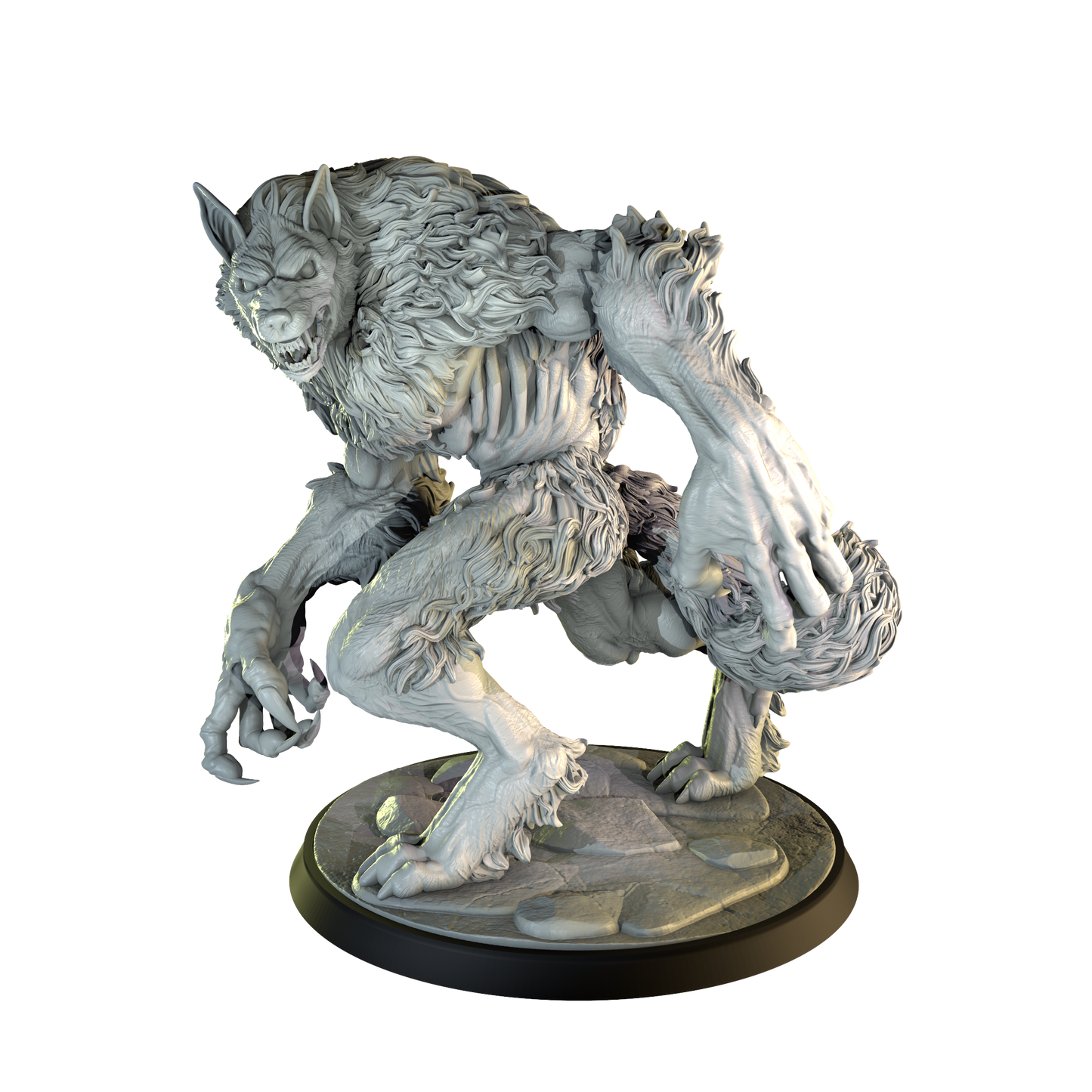 The Werewolf - 75mm Resin Figure, Cosmodo Minis, for RPG, TTRPG and Tabletop