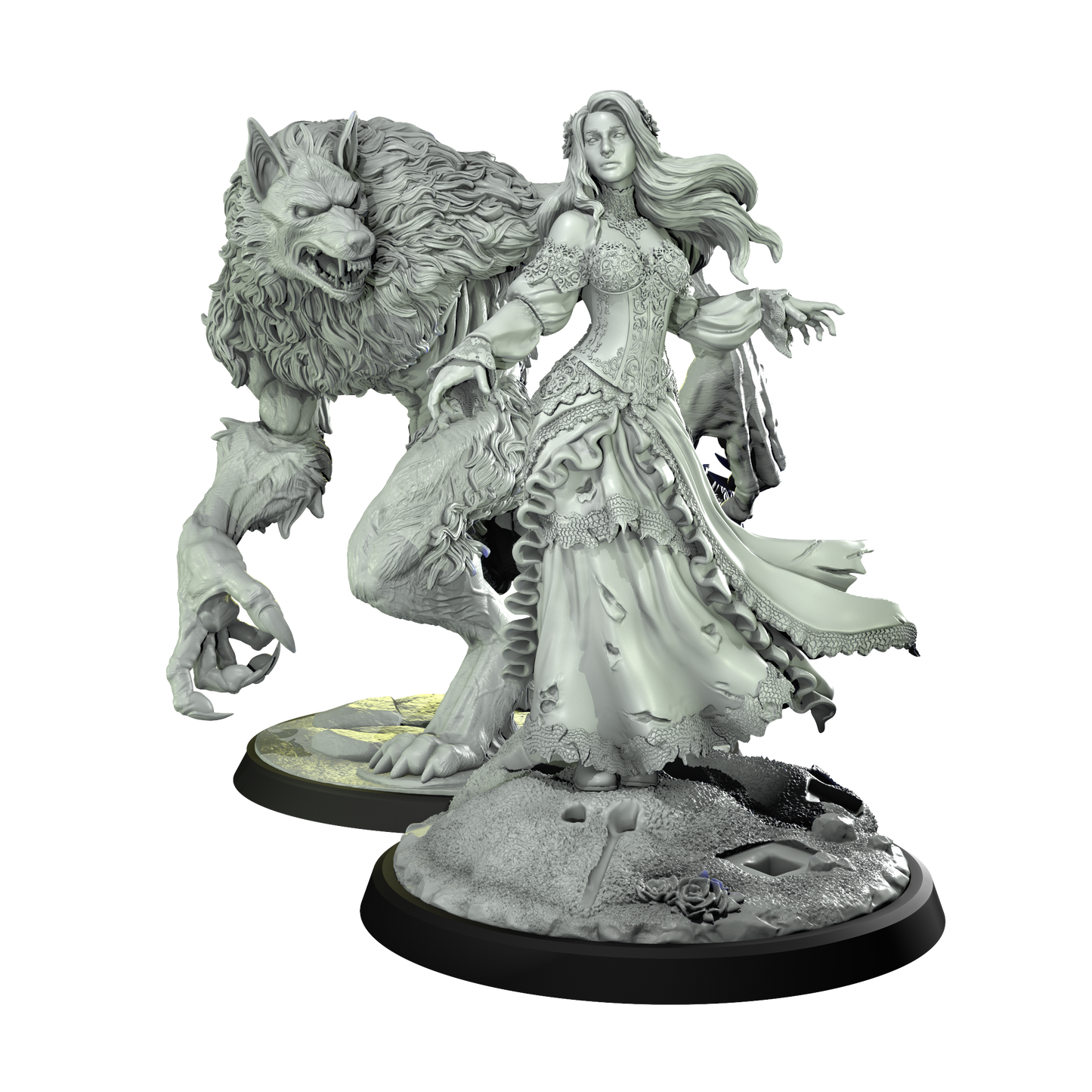 The Werewolf - 75mm Resin Figure, Cosmodo Minis, for RPG, TTRPG and Tabletop