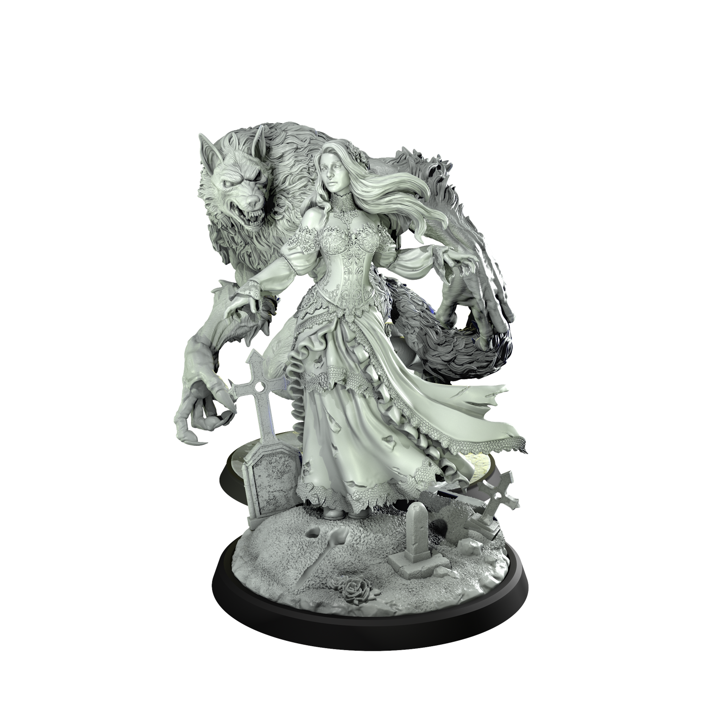 The Werewolf - 75mm Resin Figure, Cosmodo Minis, for RPG, TTRPG and Tabletop