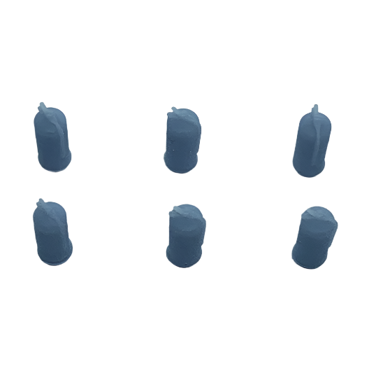 O Scale Ready to Paint Fire Extinguisher (6 pack)