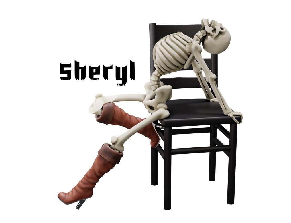Sexy Skellies | Halloween with Atlas | Atlas 3DSS | Dungeons and Dragons | DnD | Pathfinder | TTRPG
