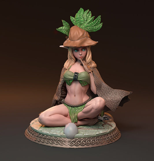 Muriel - Pinup - Wild legacies of Asherton Kickstarter | Mythreal Games | 32mm or 75mm