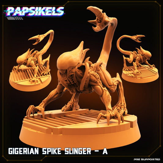 Gigerian Spike Slinger A | Papsikels, 32mm Mini