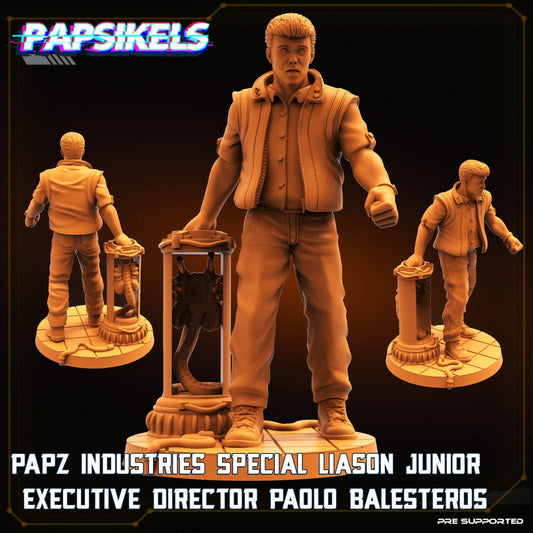 Papz Industries Special Liason Junior Executive Director Paolo Balesteros , Papsikels, 32mm Mini
