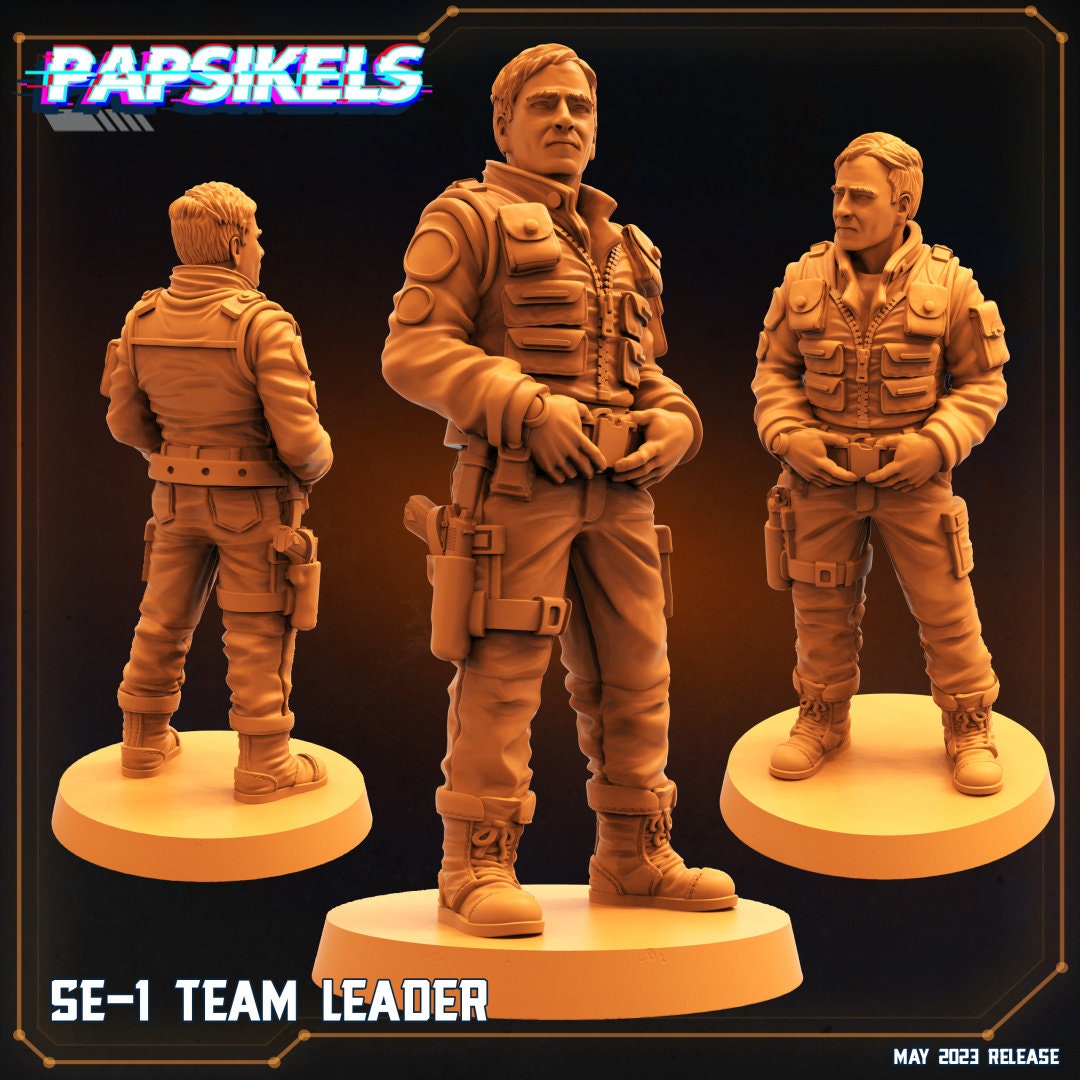 Star Entrance - SE-1 Team , Papsikels, 32mm Mini