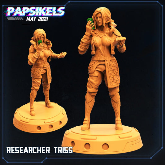 Female Researcher Triss | Papsikels, 32mm Mini