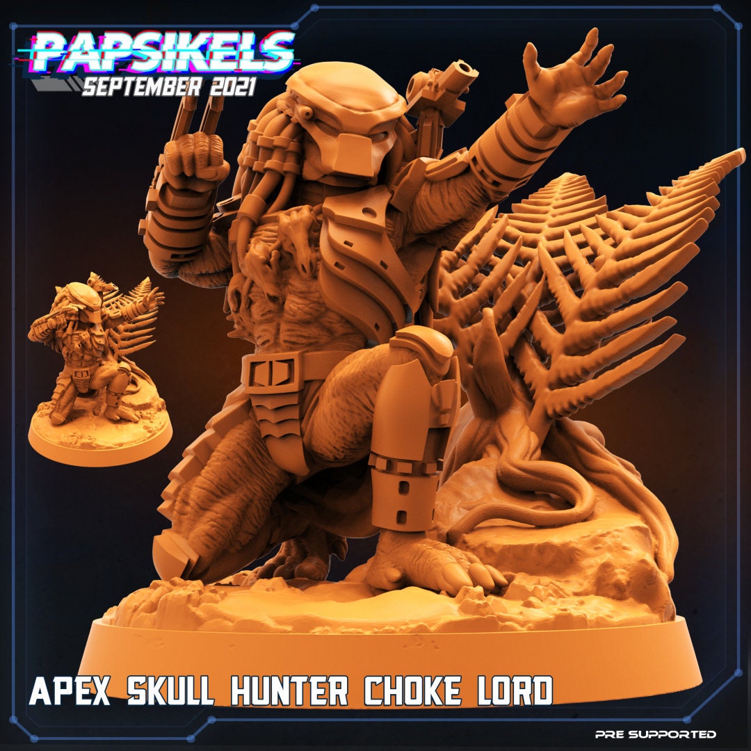 Skull Hunters - Sergio Lo Clan - Choke Apprentices, Papsikels, Resin - Tabletop miniature - 32mm