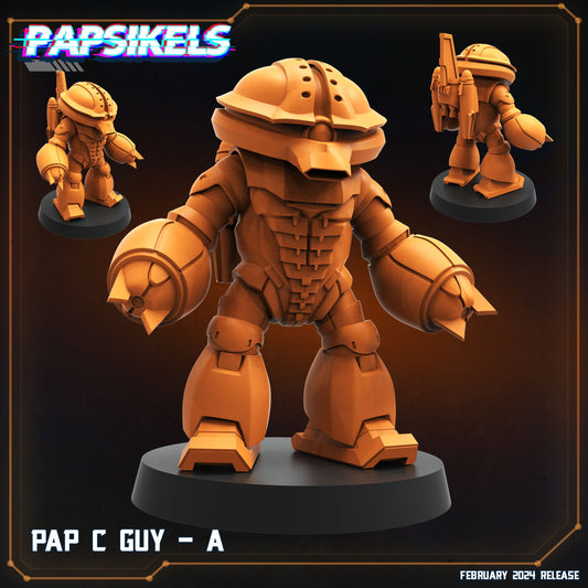 Pap C Guy  | 8 Days of February | Papsikels, Resin Miniature - Tabletop  Miniature - 32mm