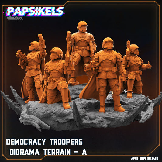 Helljumpers, Democracy Troopers, Papsikels, 32mm Mini
