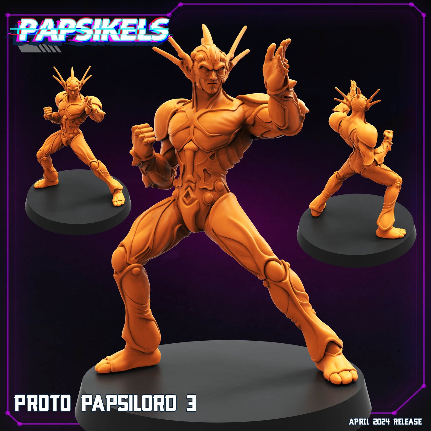 Cyberpunk, Imakarum Proto Papsilord (Guyver), Papsikels, 32mm Mini