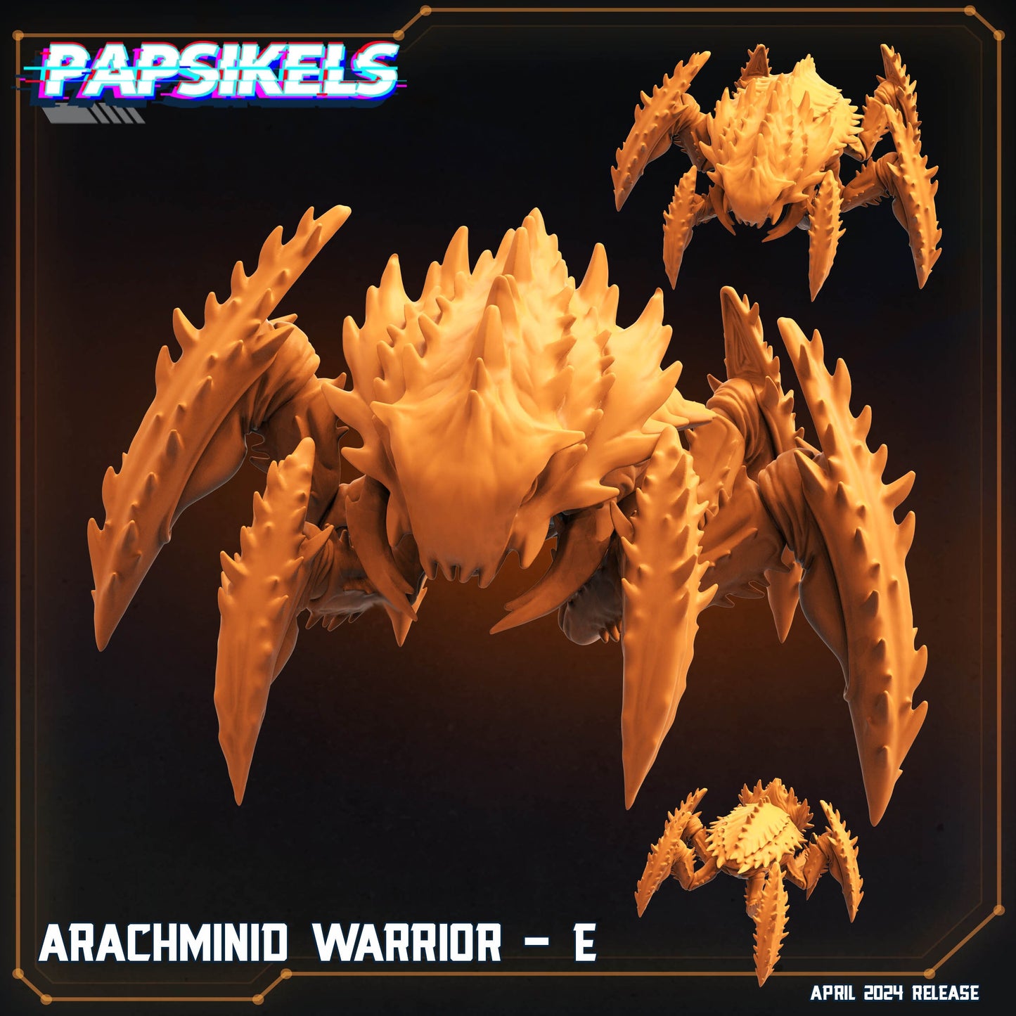 Arachminid Warriors | Dropship Troopers | Papsikels | 32mm Miniature