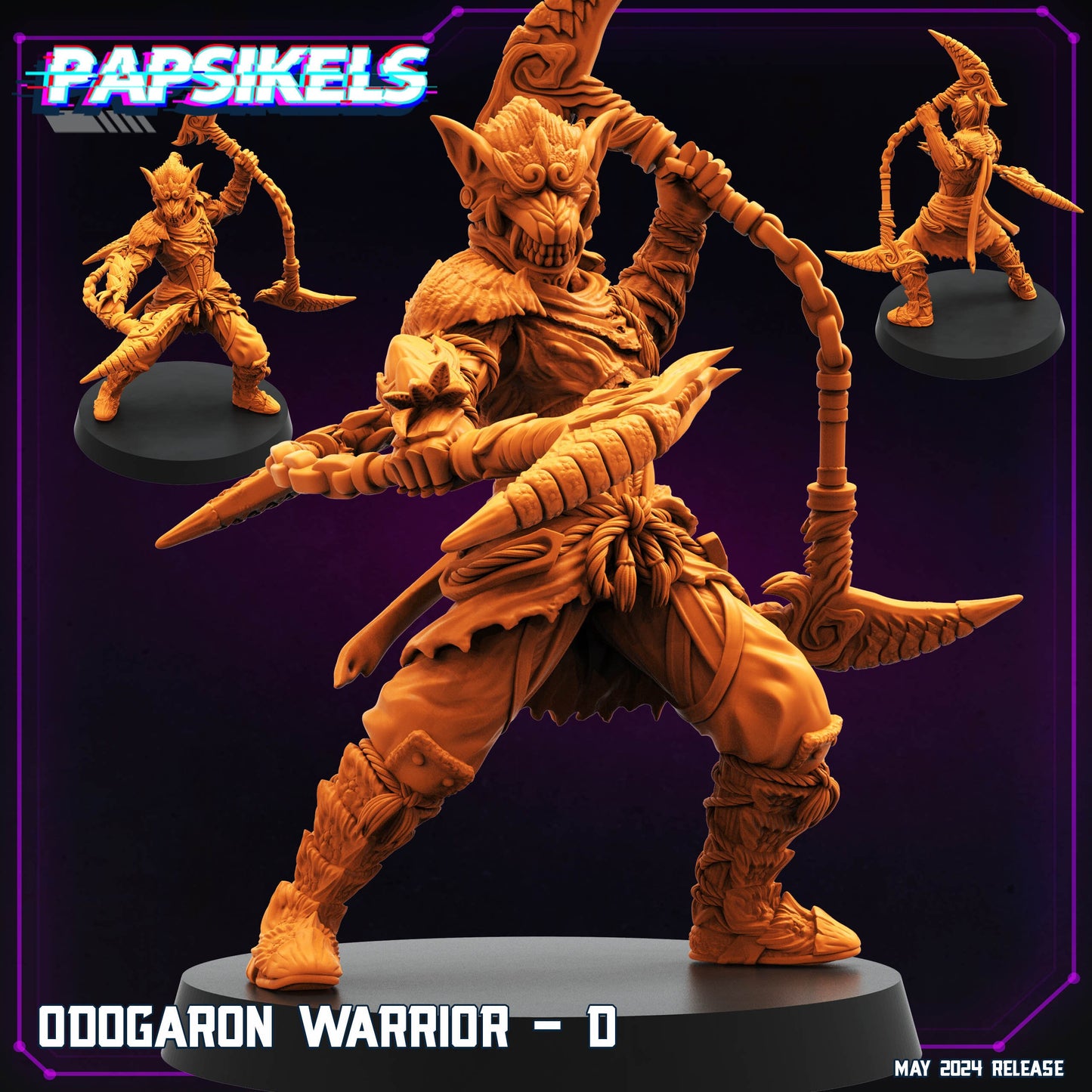 Cyberpunk, Odogaron Warriors - Anime, Papsikels, 32mm Mini