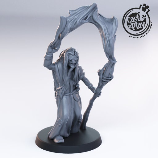 Hags | Shadows Reborn| July 2019 | 32mm Scale | 25mm Base | CastNPlay | Dungeons and Dragons | TTRPG | Resin Miniatures