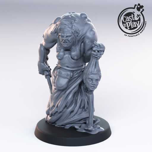 Hags | Shadows Reborn| July 2019 | 32mm Scale | 25mm Base | CastNPlay | Dungeons and Dragons | TTRPG | Resin Miniatures