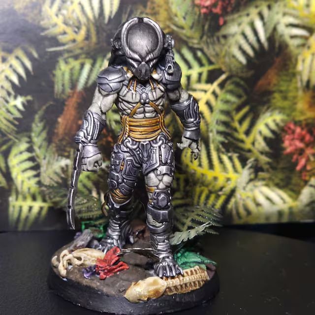 Skull Hunters - Handler Skull Hunter, Papsikels, Resin - Tabletop miniature - 32mm