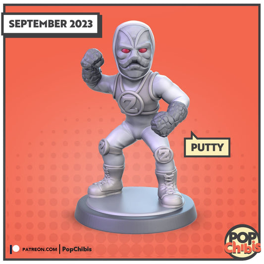 Power Rangers - Putty Chibi | KS | 75mm Scale | Pop Minis | Pop Chibis | Resin Miniatures