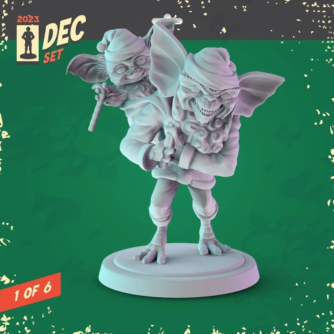 Gremlins | 31 - Gremlins | 32mm Scale | Pop Minis | Pop Chibis | Resin Miniatures