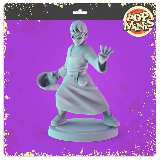 Presto the Magician | 12 - Dungeons and Dragons Cartoon | 32mm Scale | Pop Minis | Pop Chibis | Resin Miniatures