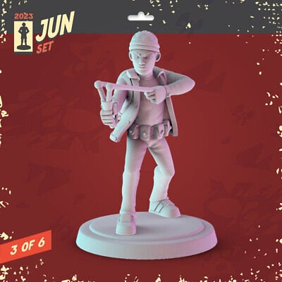 Stranger Things | 24 - Stranger Things Set 1 | 32mm Scale | Pop Minis | Pop Chibis | Resin Miniatures