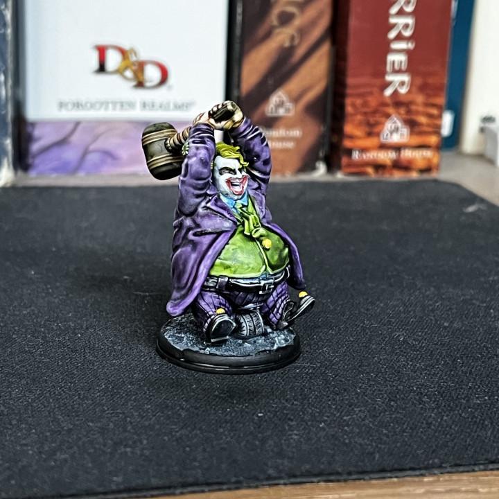 Cyberpunk Batchoy Clown Jokah 32mm Miniature Figure for RPG and Tabletop Gaming