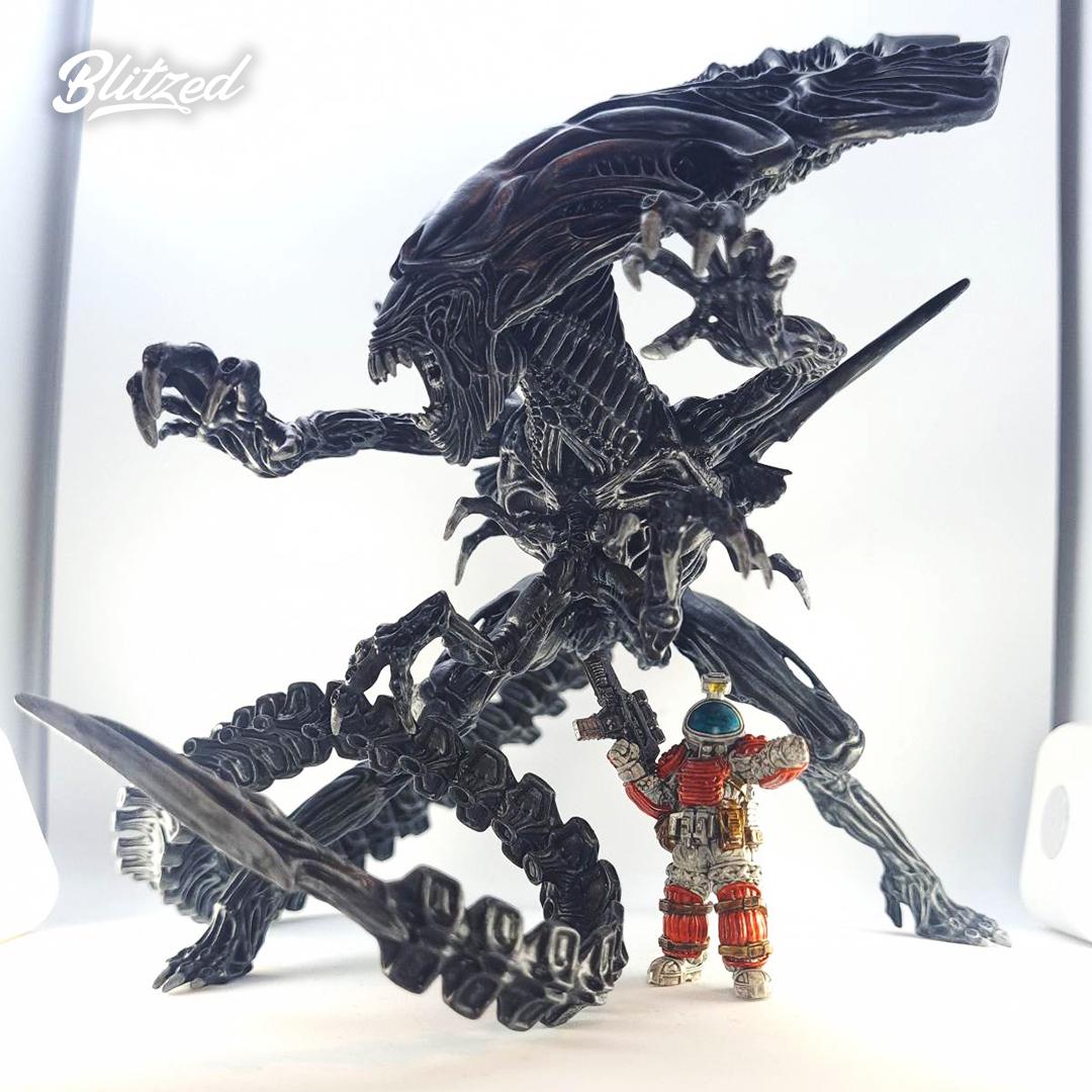 Xenomorph Xeno Brood Mother Resin Miniature for Sci-Fi Tabletop Gaming - Papsikels Alien Queen Figure