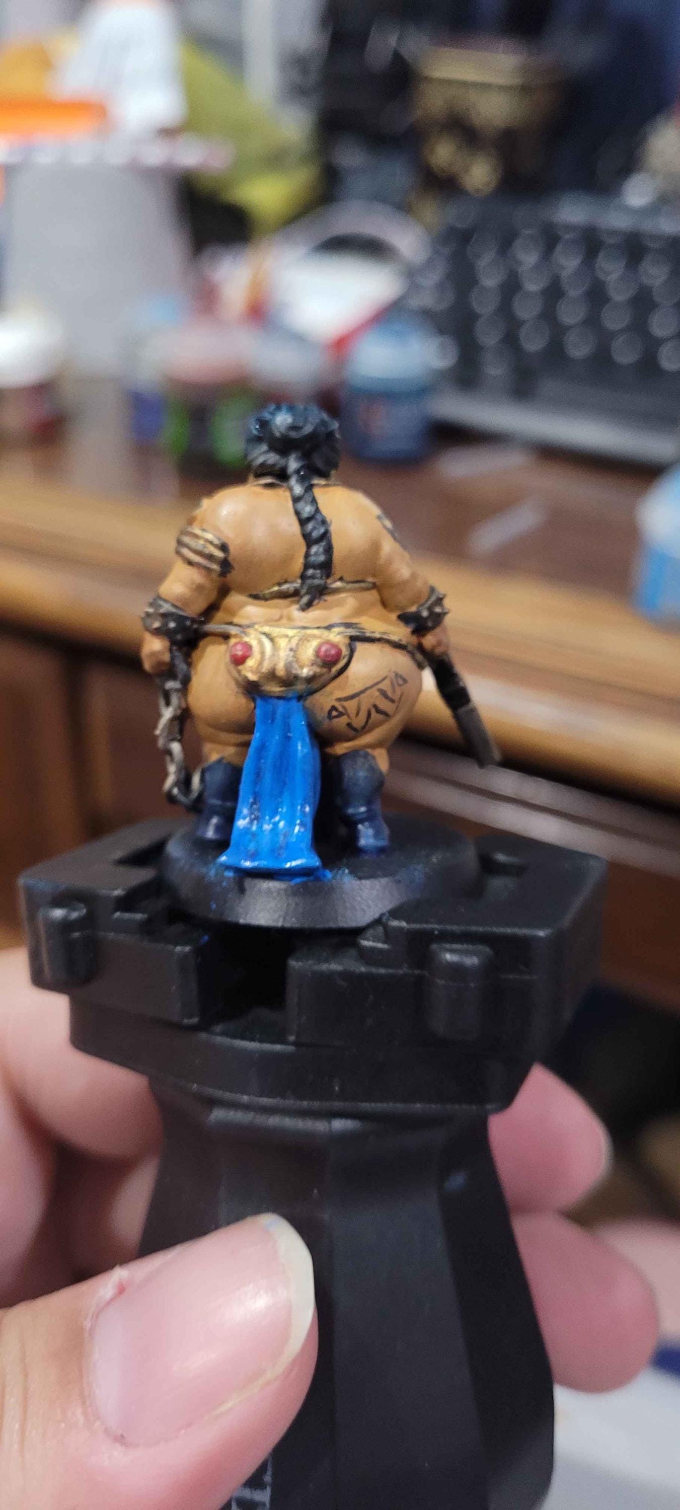 Cyberpunk Batchoy Gang Muse: Lady Sweet Mimosa Leia 32mm Miniature for RPG & TTRPG Gaming