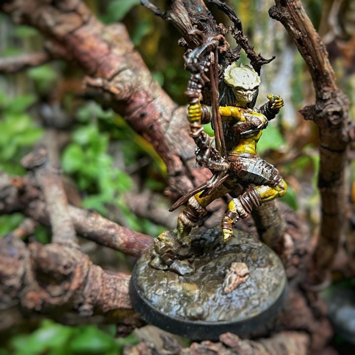 Skull Hunters Widow Wasp Miniature - 32mm Resin Figure for Tabletop RPG and One Page Rules