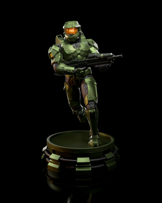 Master Chief from Halo (fan art) | Full Model or Bust | Miniature scale 1:12 | h3LL Creator | DIY Model Kit