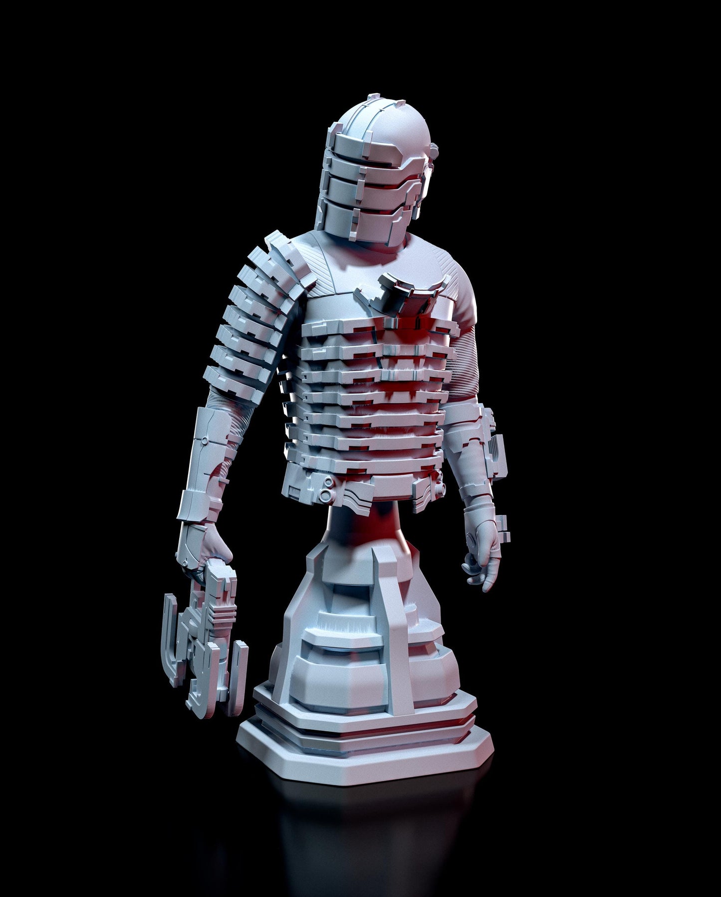 Isaac Clarke from Dead Space (fan art) | Full Model or Bust | Miniature scale 1:12 | h3LL Creator | DIY Model Kit