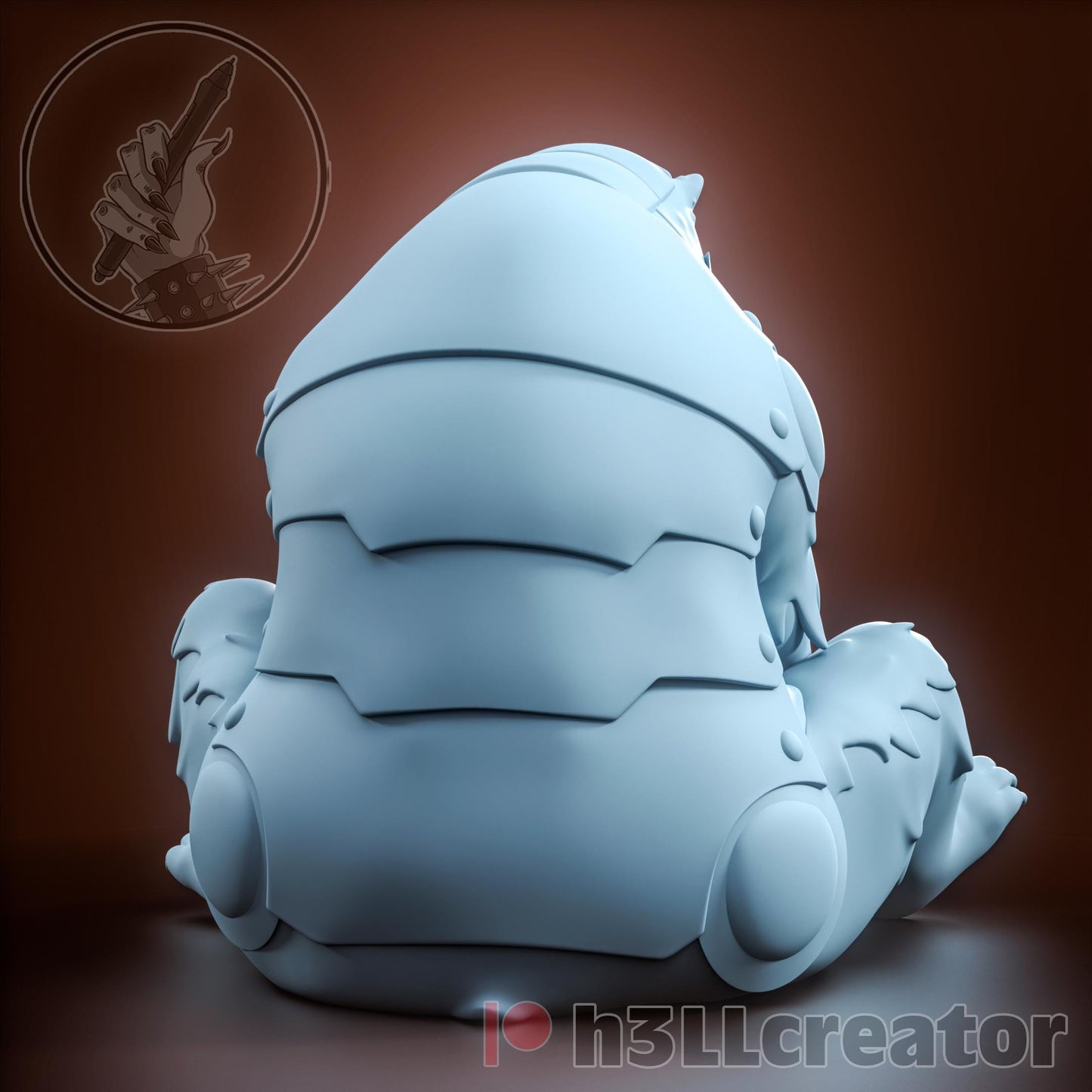 Trinket from Critical Role - Legends of Vox Machina (fan art) | Miniature scale 1:15 | h3LL Creator | DIY Model Kit