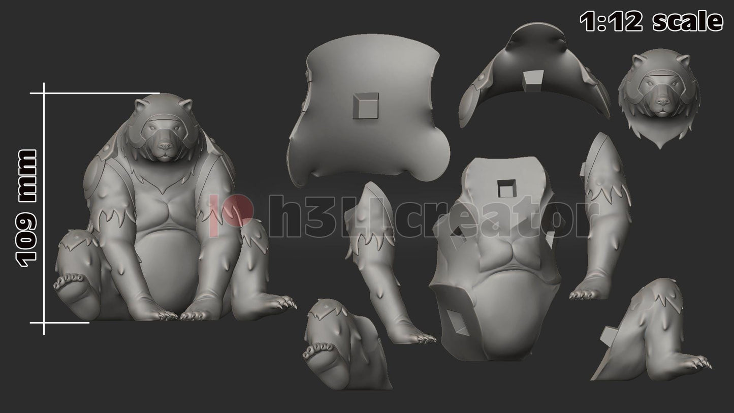 Trinket from Critical Role - Legends of Vox Machina (fan art) | Miniature scale 1:15 | h3LL Creator | DIY Model Kit