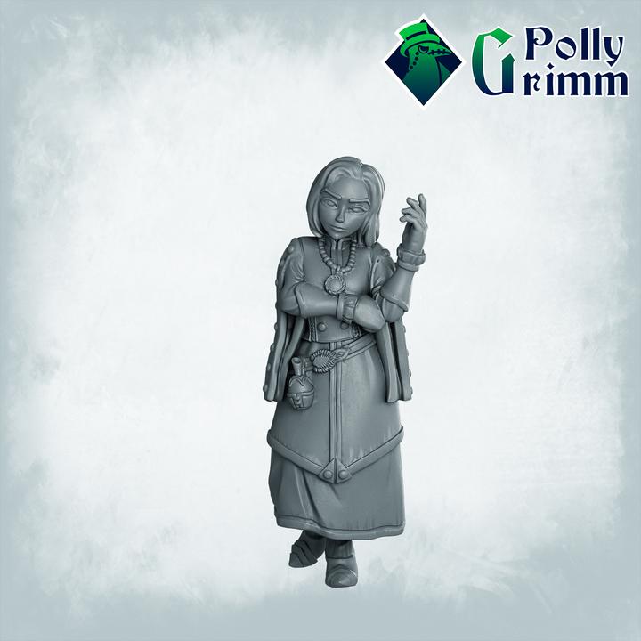 Magical noble girl witch version two render